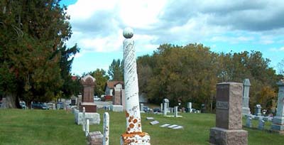 Postville cemetery - photo by S. Ferrall