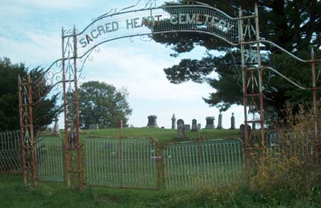 Sacred Heart Catholic cemetery - Littleport ~photographed by S. Ferrall