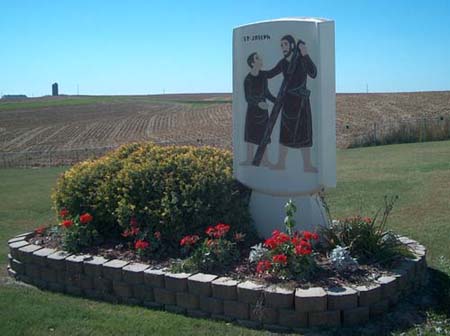 St. Joseph's Catholic cemetery.  Photo by S. Ferrall