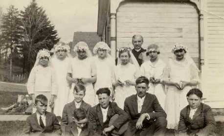 St. Michael's 1st communion - ca 1920's