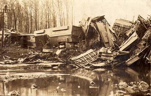 C & NW Train Wreck 1908