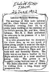 Lehman & Schmidt, Elgin Echo 1902