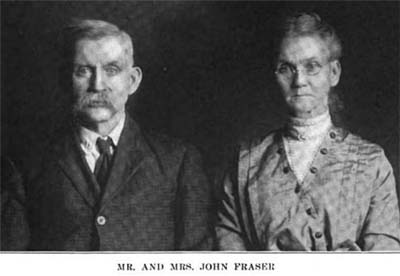 John & Mahala (Mason) Fraser