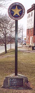 Restored Marion Crandell WWI Memorial, Davenport, Iowa.