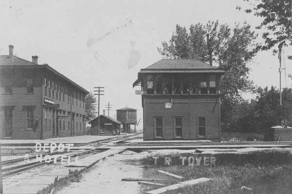 Depot & Hotel, T.R. Tower, Grand Junction, Iowa