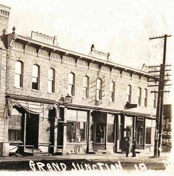 High School, Grand Junction, Iowa circa 1910