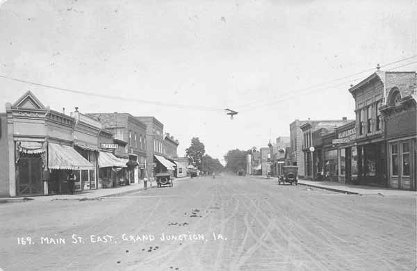 Main Street Looking East, Grand Junction, Iowa