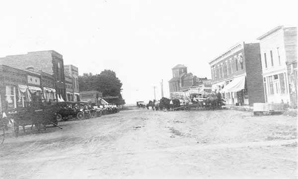 Main Street, Paton, Iowa