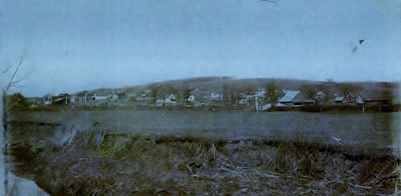 View from Afar of Glendon, Guthrie Co., Iowa