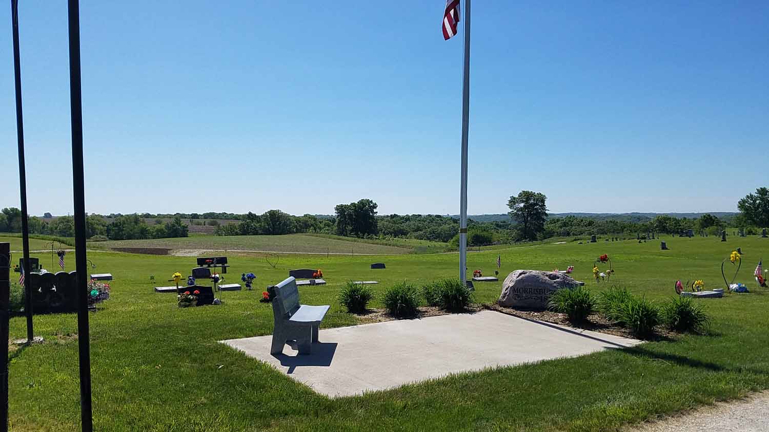 Cemetery, Morrisburg, Guthrie County, Iowa