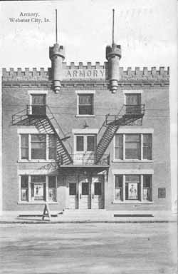 Amory & Opera House, Webster City, Hamilton County, Iowa