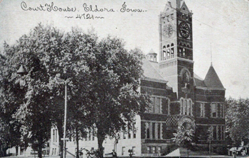 Hardin County Courthouse in Eldora