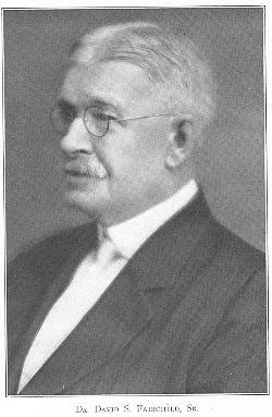 Dr. David S. Fairchild, Sr.