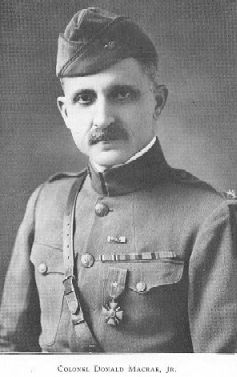 Colonel Donald Macrae, JR