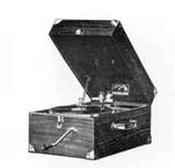 Portable Victrolia.