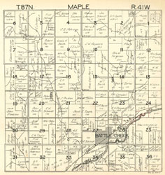 Maple Twp, 1930