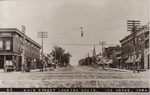 main street, looking south