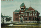 Dewey high school building