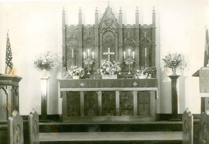 inside St Paul's church