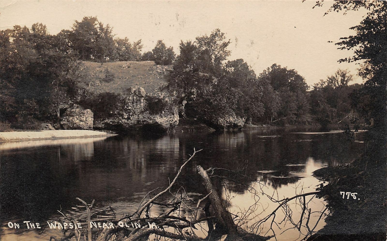 On the Wapsie, Olin, Iowa