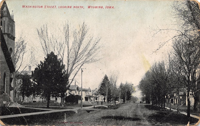 Washington Street, Wyoming, Iowa