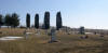 cemetery photo facing southeast, click for larger photo