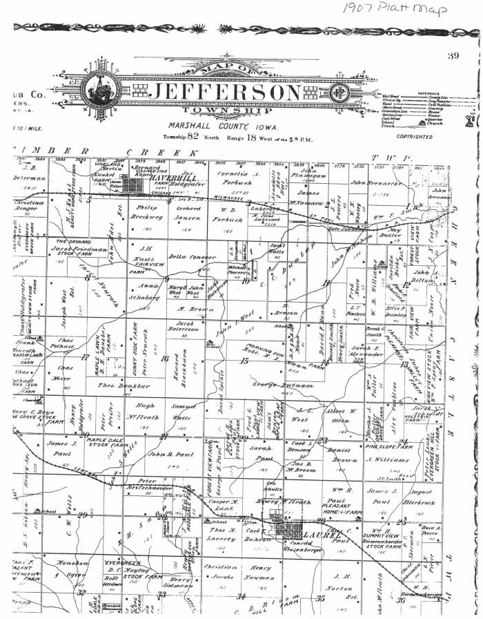 Jefferson Township 1907