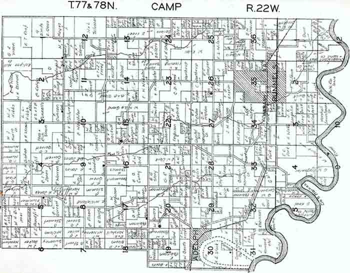 Camp Township, Polk Co., Iowa 1930 Hixson