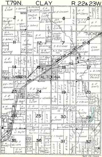 Clay Township, Polk Co., Iowa 1930 Hixson