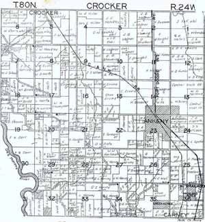 Crocker Township, Polk Co., Iowa 1930 Hixson