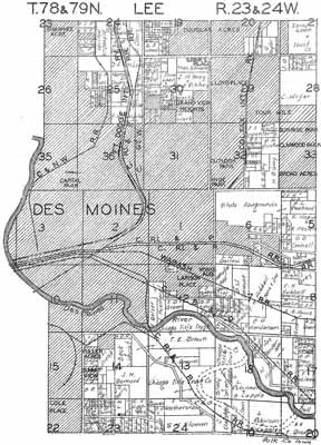 Lee Township, Polk Co., Iowa 1930 Hixson