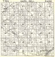 Hazel Dell Plat Map