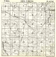 Keg Creek Plat Map