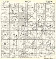 Knox Plat Map