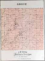 Grove Township Plat Map 1900