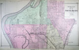 map of Council Bluffs 1885