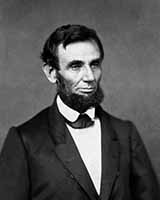 Abraham Lincoln in 1860