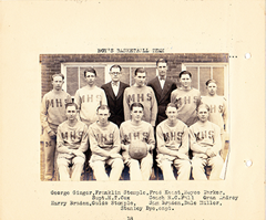 1926 Macedonia Yearbook - Boys Basketball