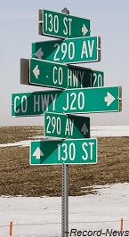 street signs