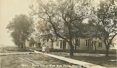 north main st postcard