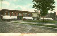 Harlan, Iowa, North Side of Square