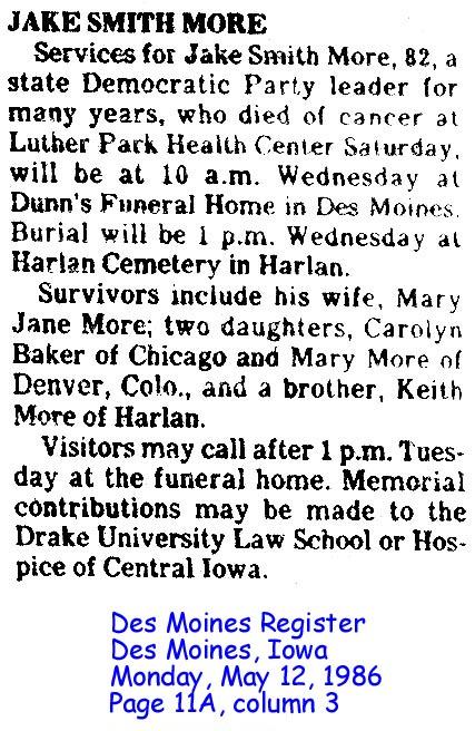 Andrew A. Larenson & Christina Hanson 1/5/1877 - Lovis Kleeb & Alice Burright 12/16/1876 - Marriage Notices