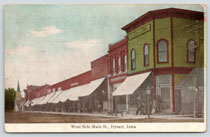 West main street, Dysart