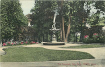 Park fountain