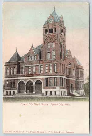 Winnebago County Courthouse, Forest City, Iowa