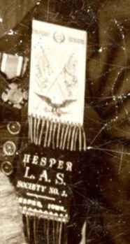 Hesper Ladies Aid Society Ribbon - photo by Phil Schloss