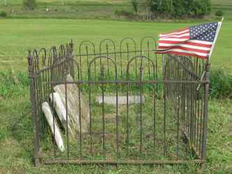 Baker School cemetery - photo by Stacey Gossling
