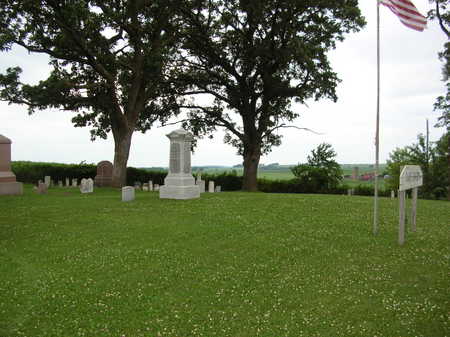 Barnes cemetery Photo by Connie Street