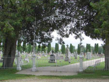 St John's cemetery - photo by Barry Zbornik