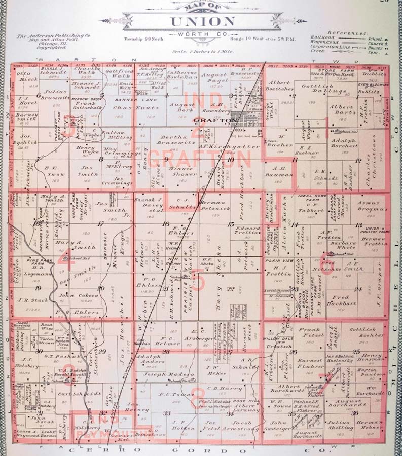 Union Township, 1913